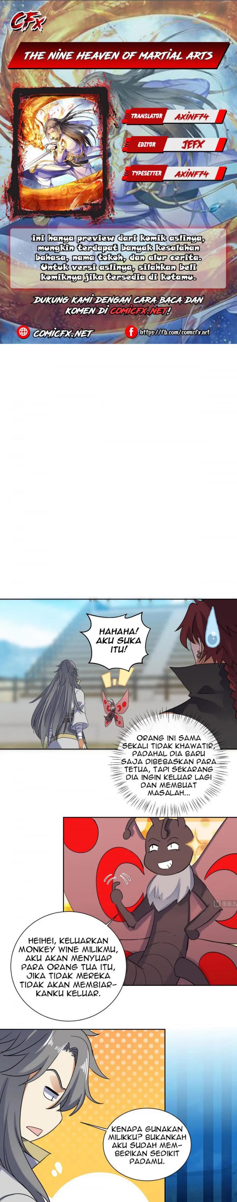 The Nine Heaven of Martial Arts Chapter 182 Gambar 1
